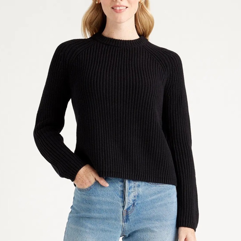Quince knit fisherman sweater